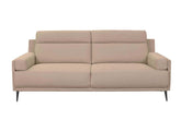 fabric sofa beige stylish comfortable